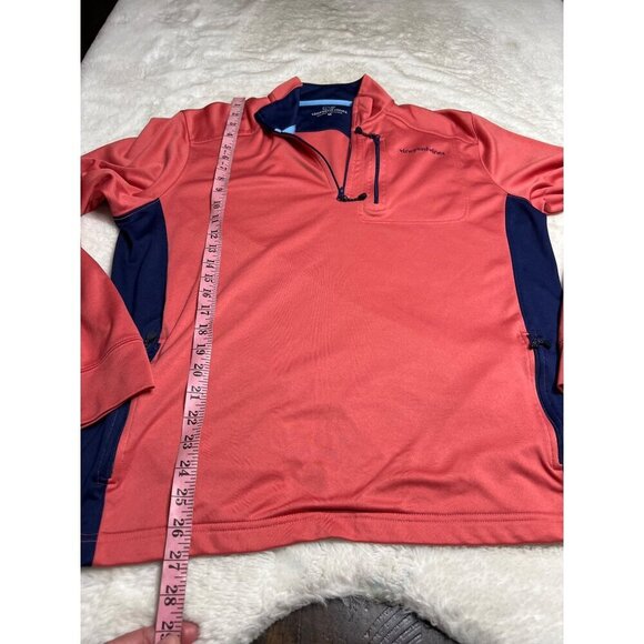 Vineyard Vines performance Jersey 1/4 zip pullover mens size medium - Picture 5 of 7